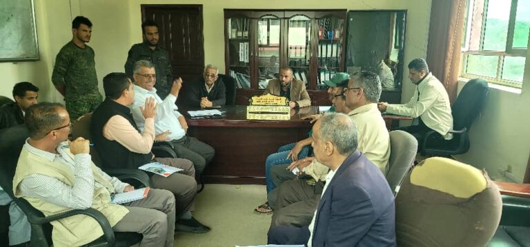 قيادة المنظمة تلتقي محافظ الضالع لبحث تعزيز التدخلات الإنسانية بالمحافظة
